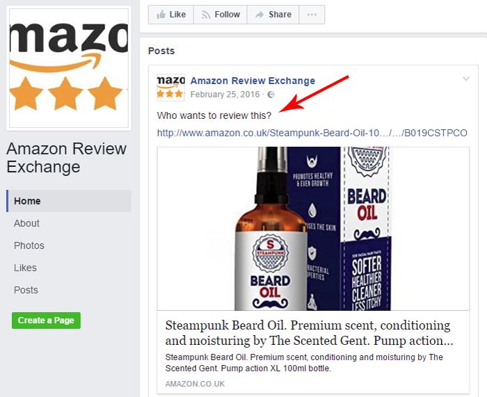 Amazon Review Exchange Facebook Group